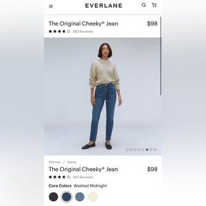 Everlane The Original Cheeky Jean